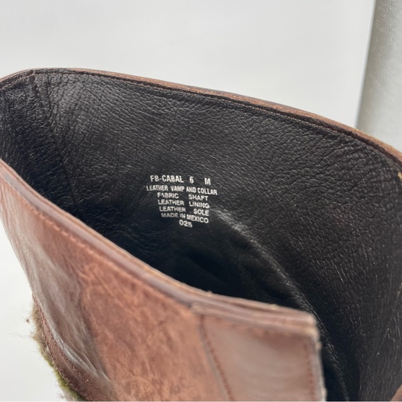 Freebird By Steven Cabal Blanket Over the Knee Southwest Boots - Size 6 - Picture 8 of 10